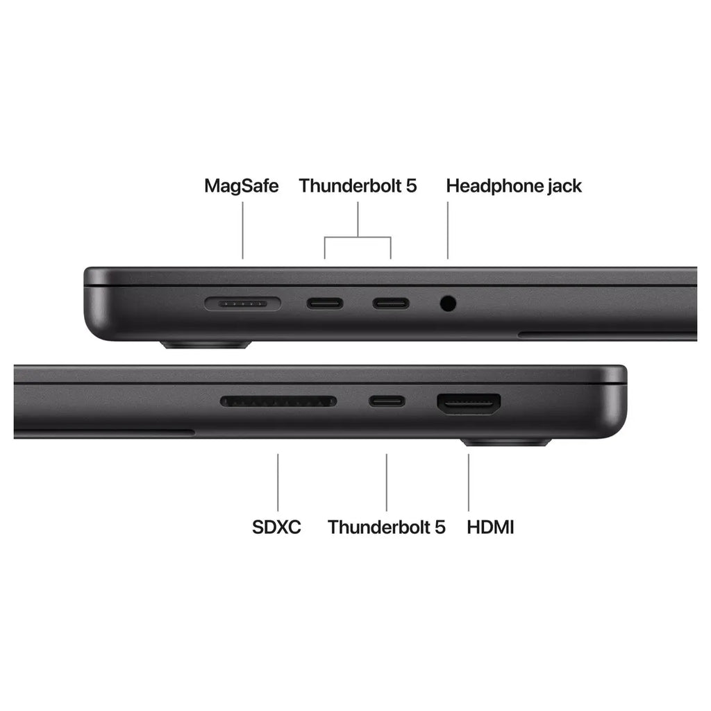 Apple MacBook Pro 16-inch M5 Pro 18-Core – 48GB RAM, 1TB SSD, Space Black MGEC4